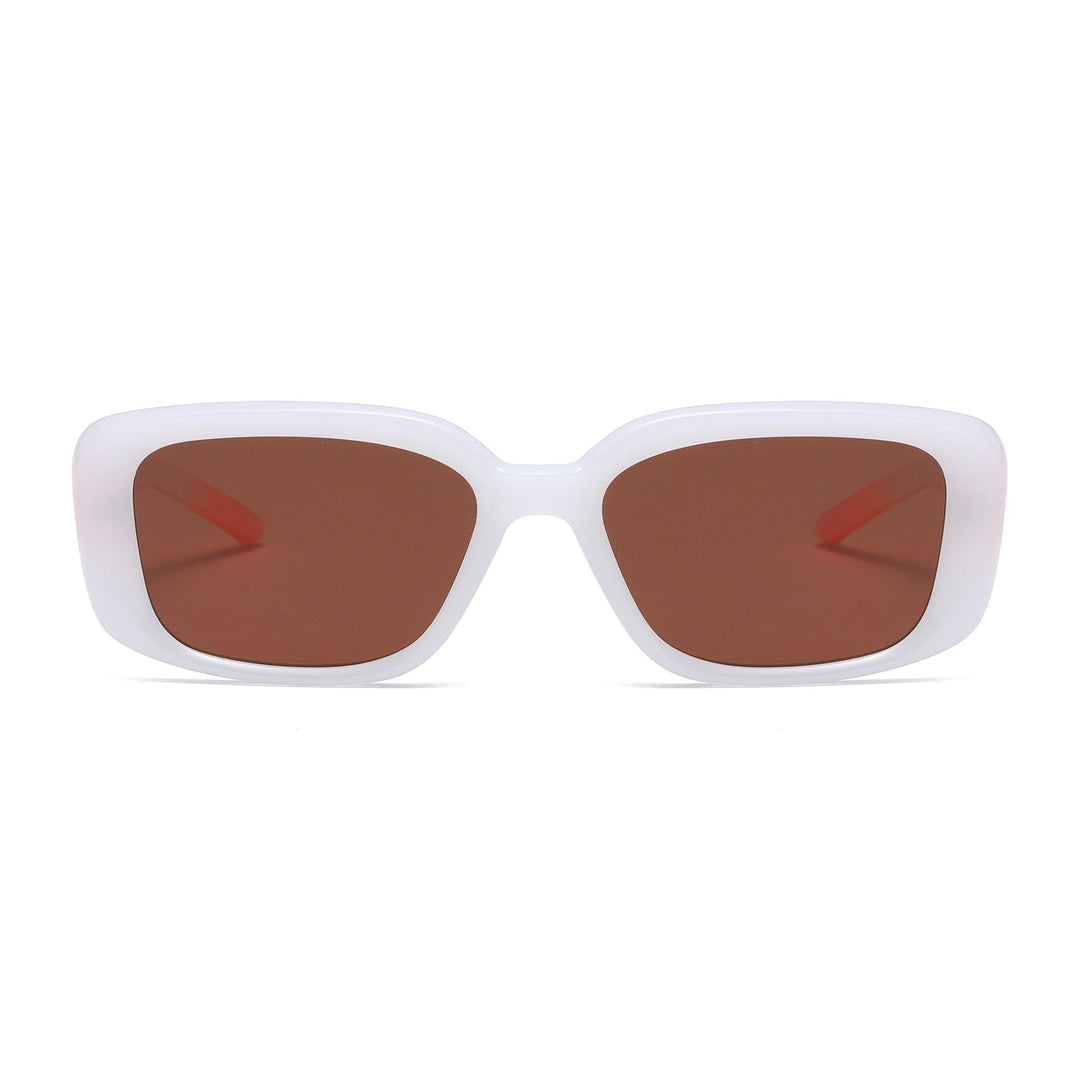 Gwendolyn Sunglasses 3371-WHITE ORANGE | Prime Particle